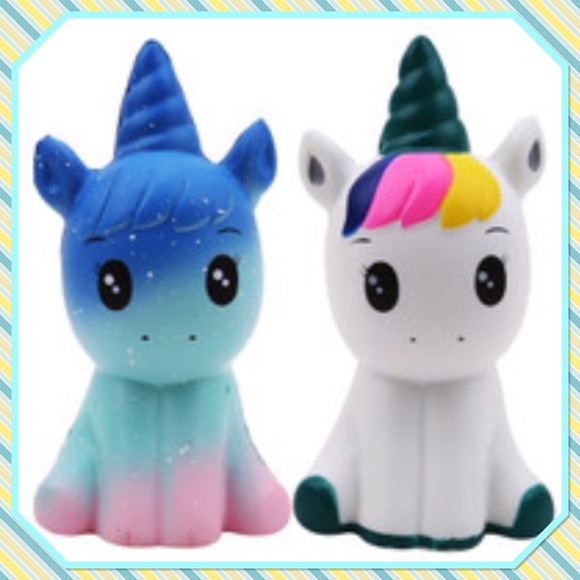 🦄New🦄5/$15🦄Kawaii Unicorn Squishy 🦄 - Picture 1 of 4
